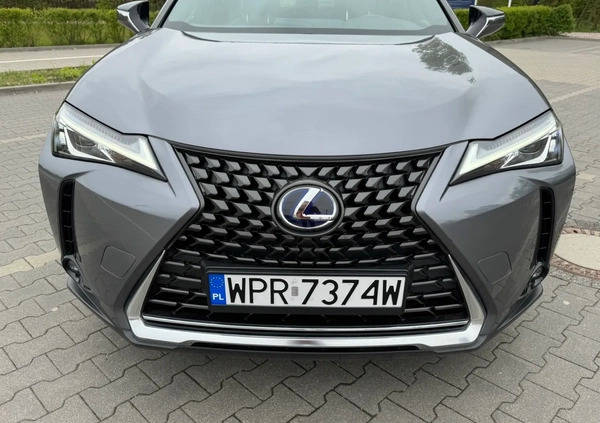 Lexus UX cena 104900 przebieg: 75881, rok produkcji 2021 z Warszawa małe 407